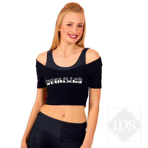 Attitude crop top balletballet