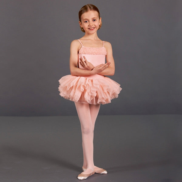 Bloch Desdemona Girls Pink Tutu Leotard – balletballet
