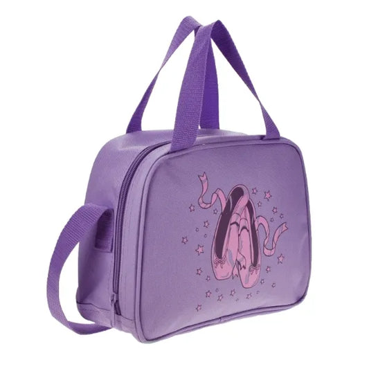 Purple ballet bag