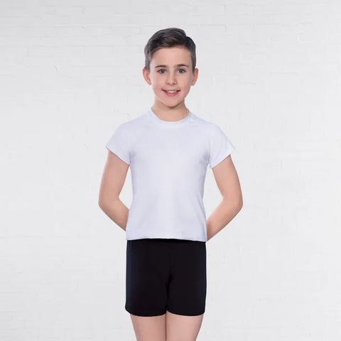 Boys (Acro) loose black shorts