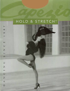 Capezio Hold and stretch black footless tights