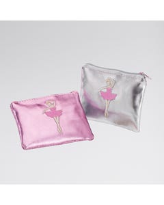 Ballerina metallic purse